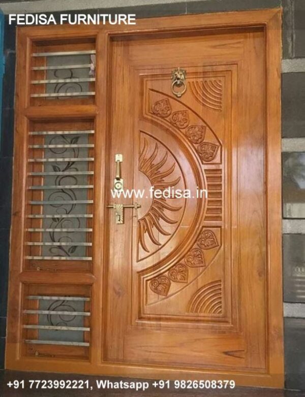 Main Door Design Safety Door Design Door Stopper Design Round Wooden Door Design
