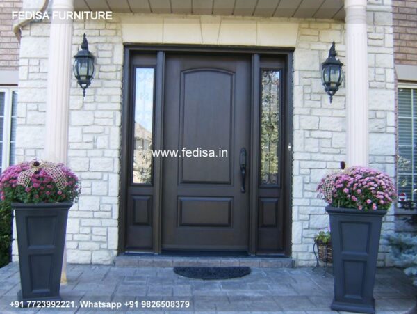 Wooden Door Design Flush Door Design Grill Gate Design For Main Door Wooden Main Double Door Designs Indian Style