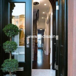 Main Door Design Safety Door Design Single Iron Gate Design Glass Door Design With Wooden Frame