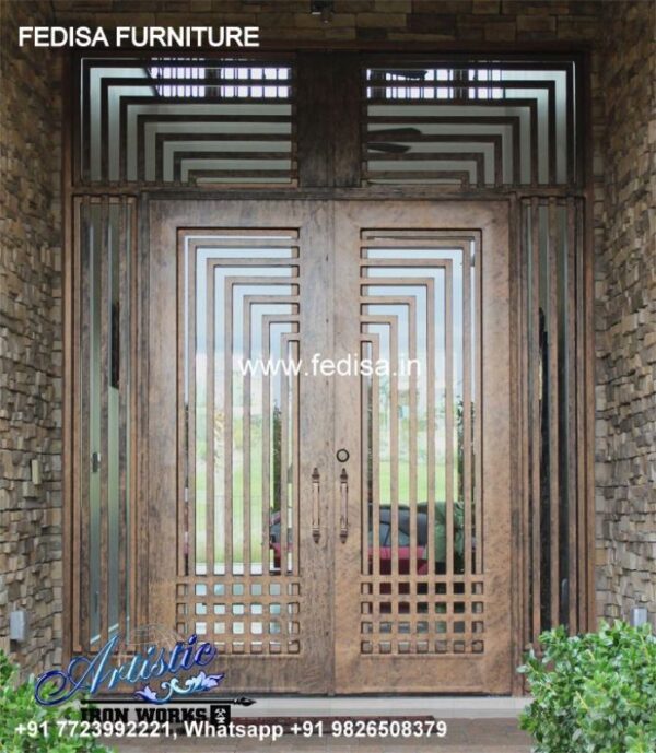 Wooden Door Design House Door Design Showcase Door Design Steel Jali Door