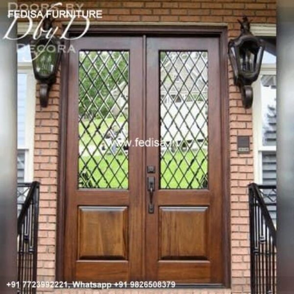 Wooden Door Design Sliding Door Design Steel Framed Glass Doors Wooden Round Double Door Design