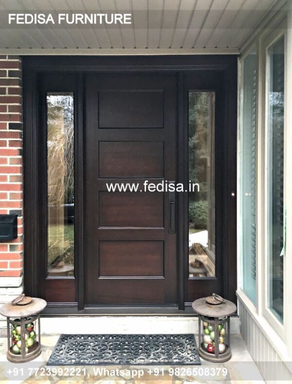 Wooden Door Design Double Door Design Iron Double Door Design Kitchen Door Half Glass Design