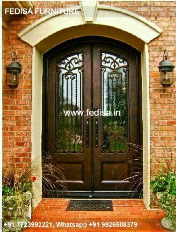 Door Design Door Design For Home Modern Safety Door Design Main Door Attached Window Glass Design