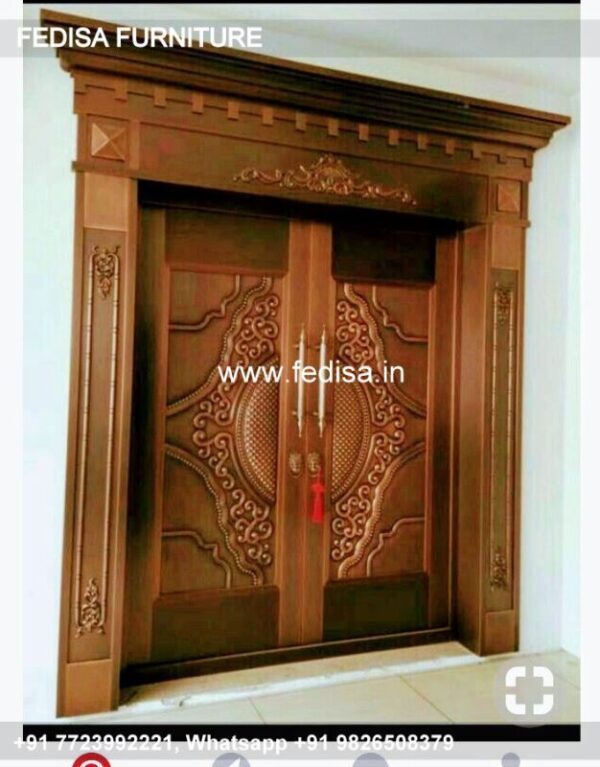 Wooden Door Design Flush Door Design New Double Door Design 2025 Main Door Frame Carving Designs