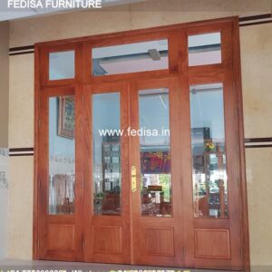 Main Door Design Wooden Main Door Design French Door Design For Balcony Door Side Glass Design