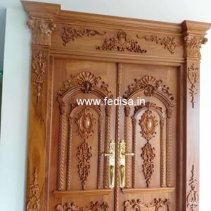 Wooden Door Design Latest Designs Of Main Doors Door Round Design Puja Ghar Door Design
