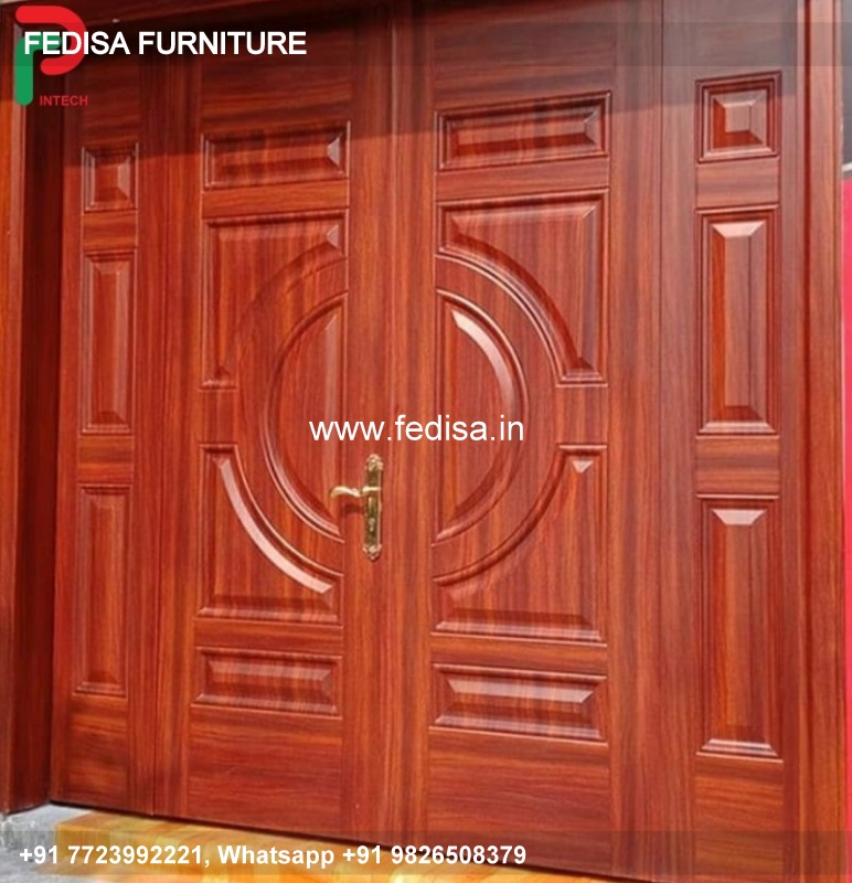 Wooden Door Design Main Door Grill Designs For Flats Double Door