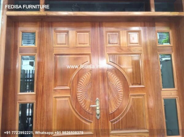 Wooden Door Design Main Door Grill Designs For Flats Mesh Door Designs For Main Door Door With Grill Design
