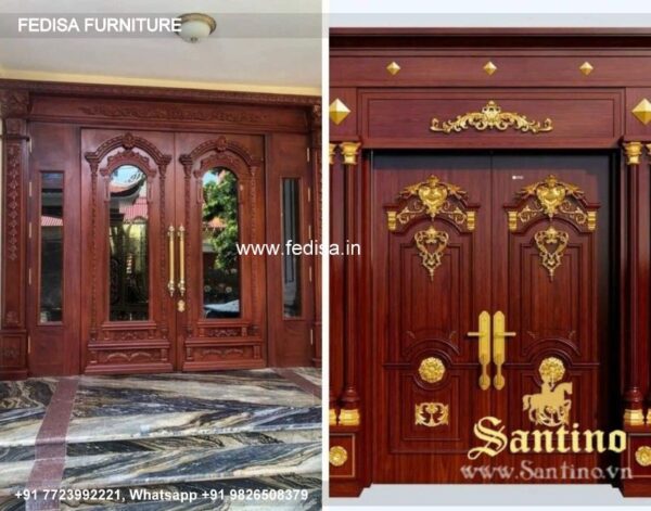 Main Door Design New Main Door Design 3857 Iron Double Door Design For House Main Door Designs With Ganesh