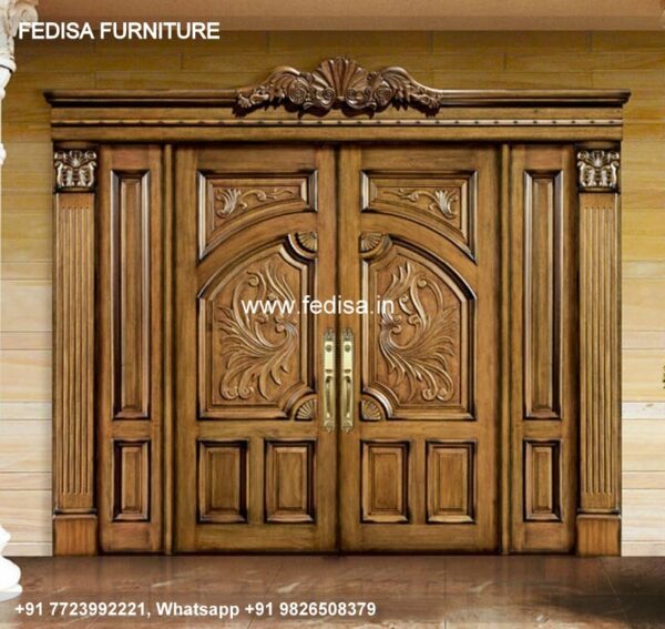 Main Door Design Bedroom Door Design Wardrobe Design With Mirror Inside Carpenter Door Design
