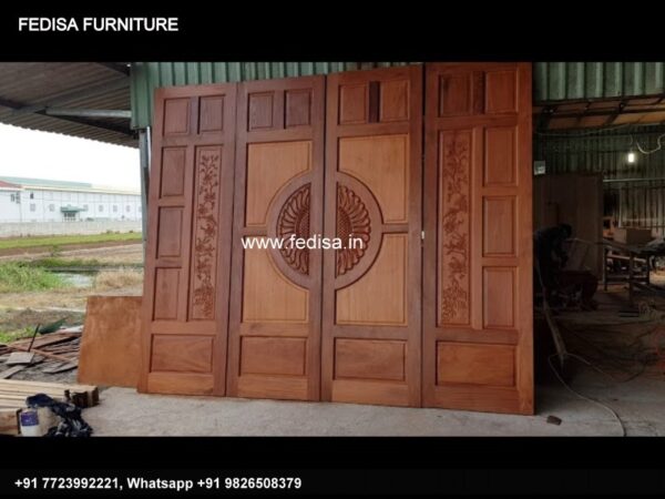 Wooden Door Design Grill Door Design Main Door God Design Double Door Simple Design