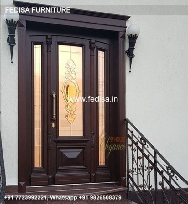 Wooden Door Design Double Door Design Aldrop Design Main Door Interior Design