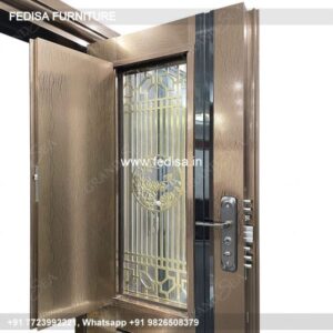 Door Design Safety Grill Gate Design For Main Door Steel Framed Glass Doors Door Paint Design