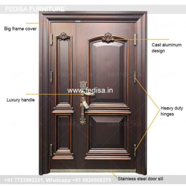 Wooden Door Design Main Door Grill Designs For Flats Double Door Lock Design Aluminum Glass Door Design
