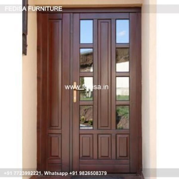 Wooden Door Design Flush Door Design Main Door Jali Glass Door Partition For Living Room