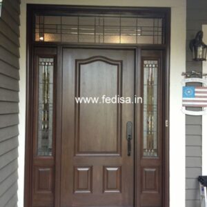 Door Design Glass Door Design Teak Brown Color Door Beautiful Wooden Door Design