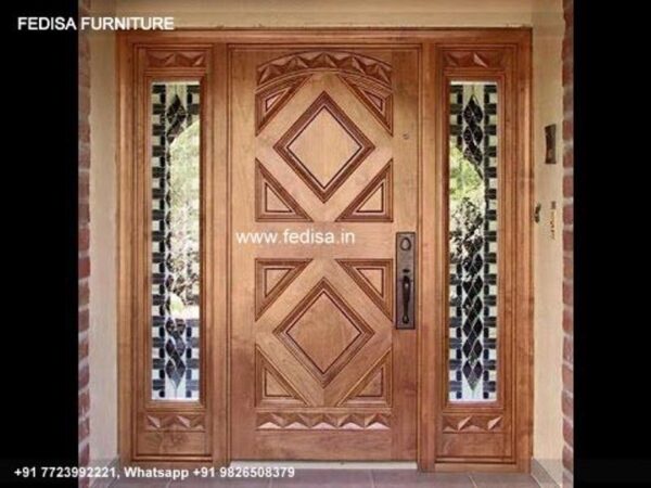 Door Design Wooden Door Design For Home Chokhat Design Modern Wooden Jali Door Design