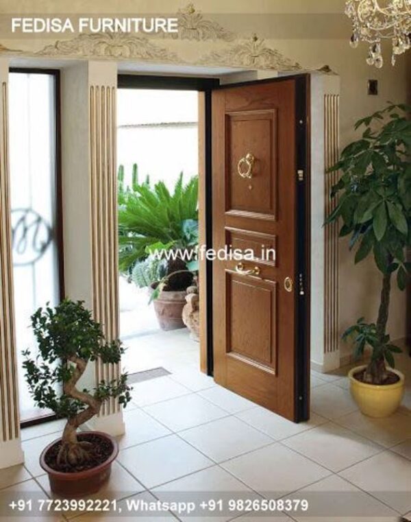 Main Door Design Pooja Room Door Design Main Door Attached Window Grill Design Door And Window Design For House