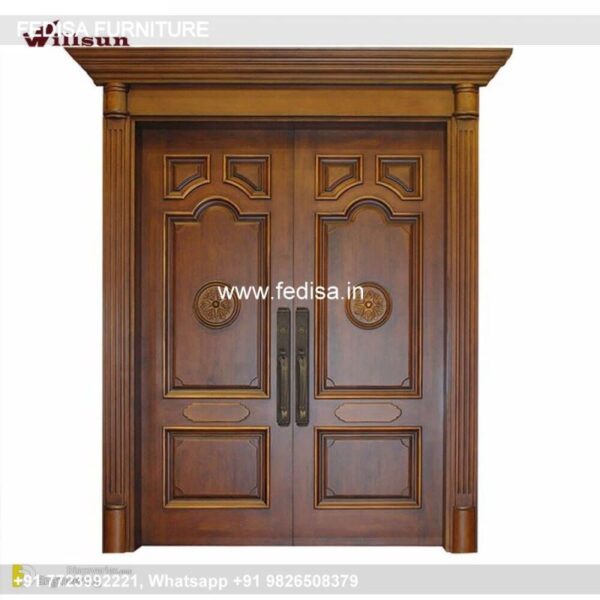 Wooden Door Design Iron Door Design New Main Double Door Design 2036 Tafan Glass Door Design