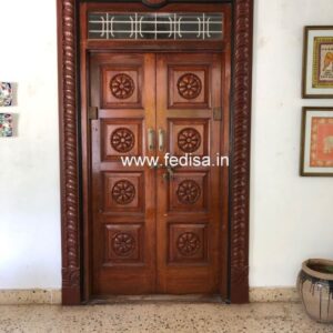Door Design Front Door Design Puja Door Design Wooden Chaukhat Design