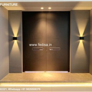 Wooden Door Design Double Door Design Double Door Design Plywood For Home Pooja Doors With Glass