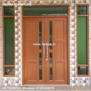 Wooden Door Design Grill Door Design Sagwan Door Simple Design 4 Feet Double Door Design