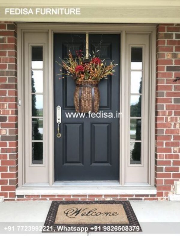 Wooden Door Design Main Door Grill Designs For Flats Tata Door Design With Price Front Door Elevation