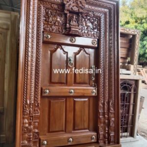 Wooden Door Design Double Door Design Pooja Room Double Door Design Main Door Attached Window Grill Design