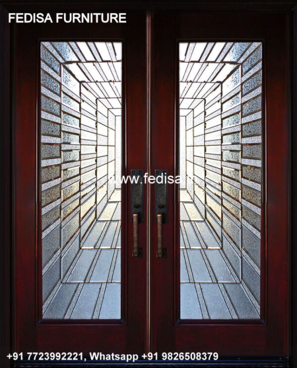 Wooden Door Design Double Door Design Door Knocker Designs Tafan Glass Door Design