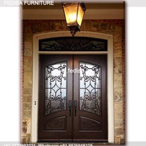 Wooden Door Design Double Door Design Wooden Door With Steel Design Half Door Design
