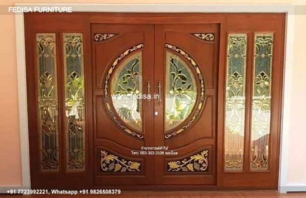 Wooden Door Design Flush Door Design Mdf Board Door Design Door Mirror Glass Design