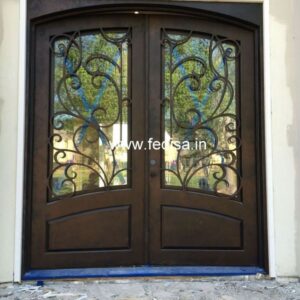 Wooden Door Design Iron Door Design Sheet Metal Door Design Pooja Room Door With Bells