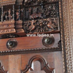 Wooden Door Design Double Door Design Wood Carving For Pooja Room Samy Room Door Design