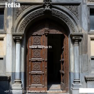 Luxury Classic Entrance Door Designs India Ss Double Door Design No-6763