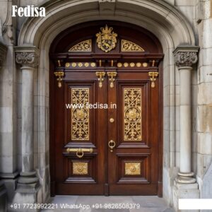 Palace Style Doors Front Door With Window Design No-6801