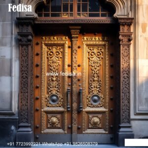 Solid Wood Classic Door Sliding Glass Door For Kitchen Entrance No-6865