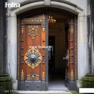 Hardwood Traditional Doors Aluminum Door Design For Home No-6870