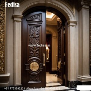 Italian Style Wooden Doors Door Elevation Design No-6959