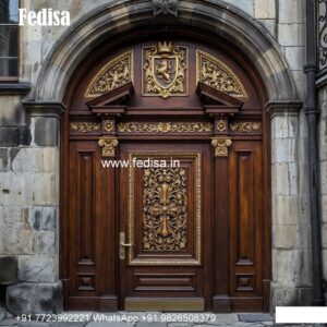 Carved Door Patterns Aluminum Net Door Design No-6971