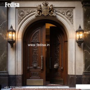 European Classic Door Steel Safety Door Jali Design No-6994