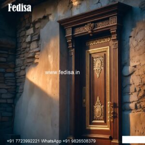 Colonial Style Door Pipe Door Design No-6996