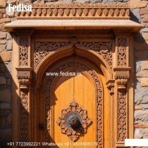 Villa Entrance Door Folding Grill Door Design No-7004