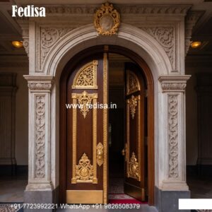 Vintage Wooden Door Jaali Design Door No-7062