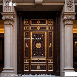 Carved Door Patterns Kitchen Glass Door Design With Wooden Frame No-7094