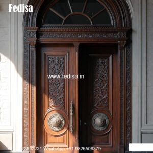 Bungalow Classic Door Design Steel Door Gate Design No-7128