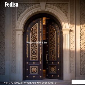 Luxury Classic Entrance Door Designs India Sagwan Chokhat Design No-7132