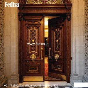 Royal Entrance Door Steel Door Frame Design No-7190