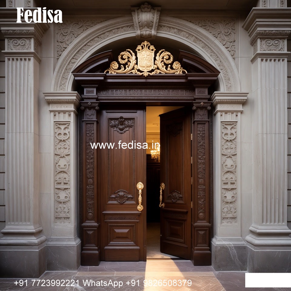 Heritage Door Design Wooden Jali Gate Design No-7191