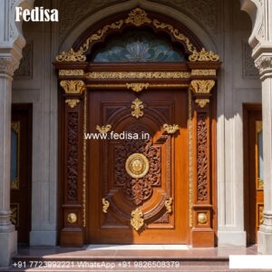 Classic Door Design Door Side Wall Design No-7224