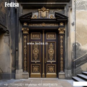 Victorian Door Design Main Door Ventilation Grill Design No-7282